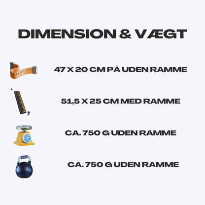 Håndtegnet 3D by-motiv Af København